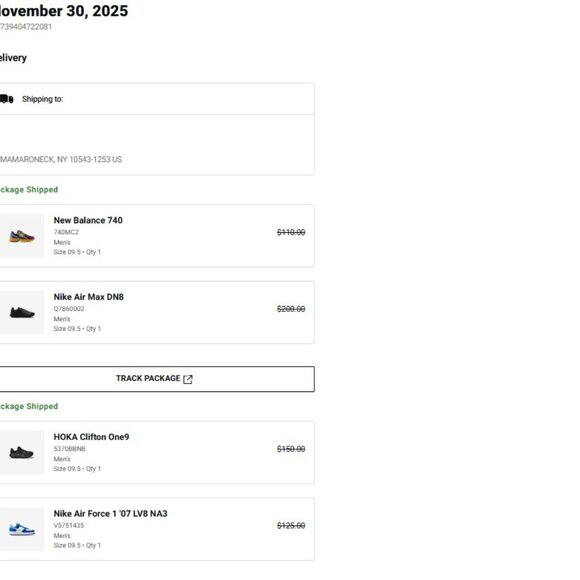 Hoka One One Clifton One9 Black 1155370-BBNB - US Mens 9.5 - Picture 6 of 6